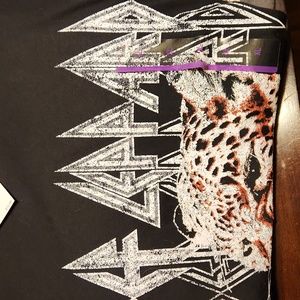 Def Leppard and Aerosmith Concert style tshirts